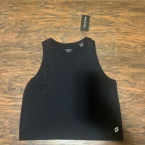 Peloton Women's Sleek Black Tank Top NWT